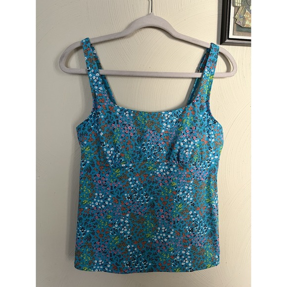 Lands' End Other - Lands End Size 10 Square Neck Tankini Swimsuit Top
